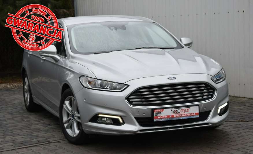 Ford Mondeo Titanium 2.0TDCi 150KM Automat 2017r. LED 2xPDC NAVi Kamera zdjęcie 