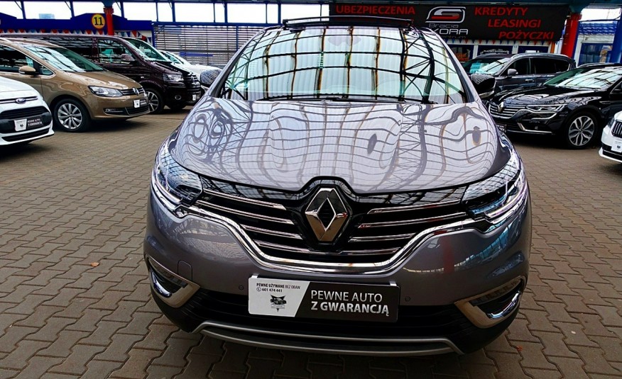 Renault Espace 3 lata GWARANCJA 1wł Kraj Bezwypadkowy 160KM Automat EDC 7-osób FV23% 4x2 zdjęcie 
