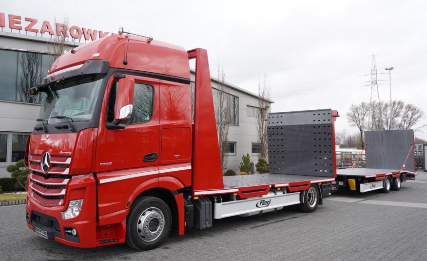 Mercedes Actros 1833 Euro 6 / 2 x NOWA LAWETA 4x2 zdjęcie 