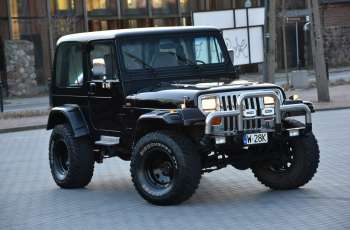 Jeep Wrangler YJ 2.5 125KM Manual GAZ 1992r. Europa Skóra