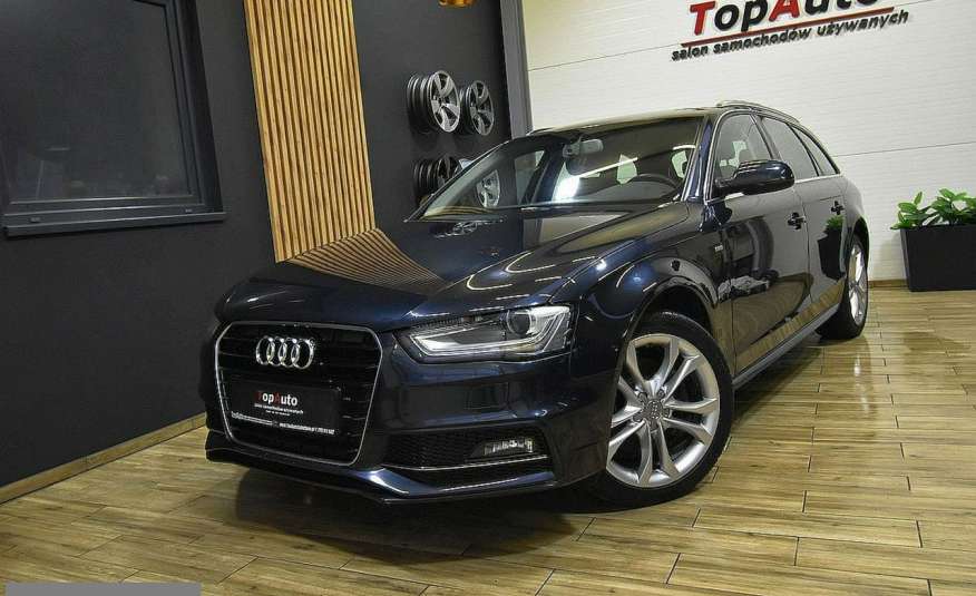 Audi A4 2.0 TDI SLINE automat lift XENON NAVI bezwypadkowa GWARANCJA zdjęcie 