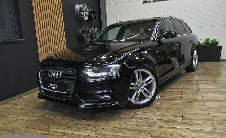 Audi A4 2.0 TDI 177kM SLINE automat lift XENON NAVI bezwypadkowa GWARANCJA zdjęcie 