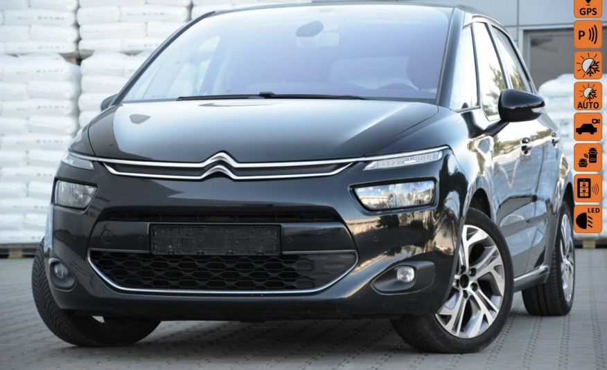 Citroen C4 Picasso Czarne Opłacone 1.6HDI 120KM Kamera Navi Bliss Keyless go Alu zdjęcie 