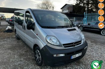 Opel Vivaro Long 2.0i16v 2x klima 2x ogrzewanie kamera dvd 1 rok gwarancji zamiana