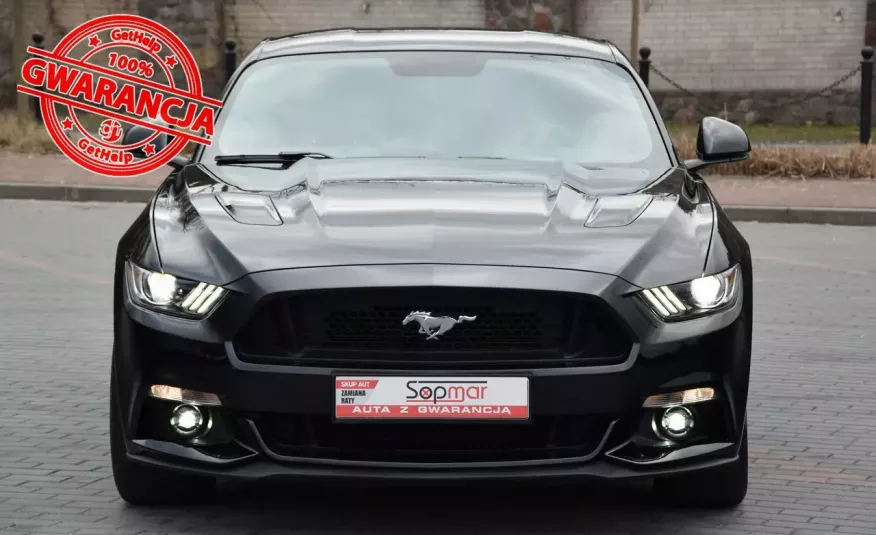 Ford Mustang GT 5.0 V8 422KM 2017r. Polski SALON Skóra NAVi Kamera Xenon LED zdjęcie 