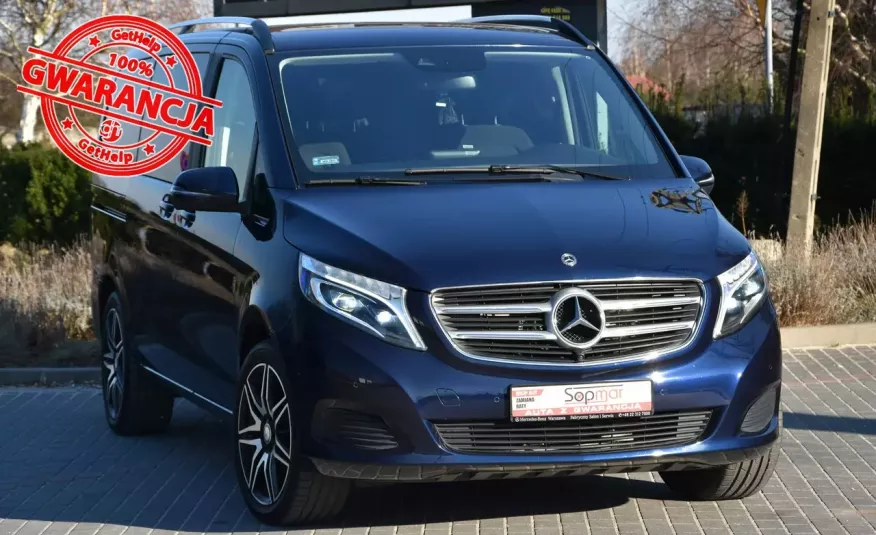 Mercedes V 220 V220d 4Matic 2018r. Polski SALON Burmester Kamera360 Panorama zdjęcie 