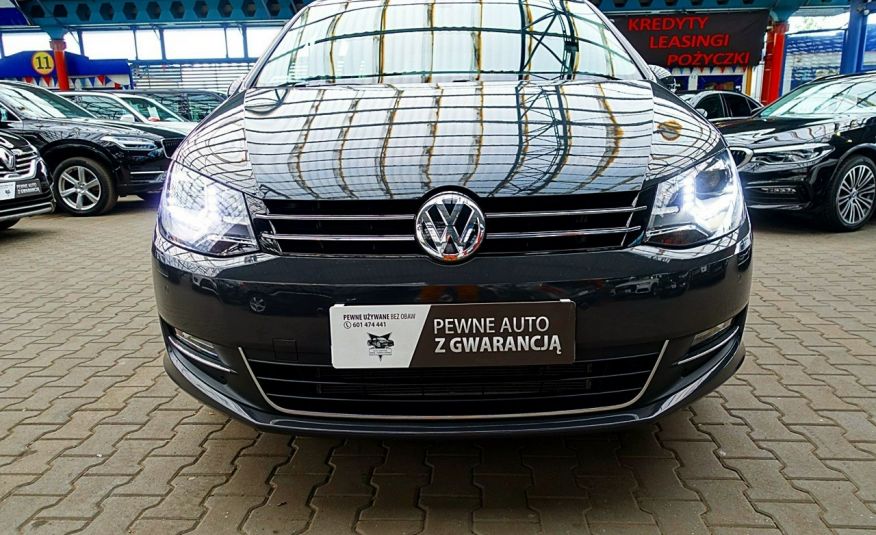 Volkswagen Sharan 3 LATA GWARANCJA I-wł Kraj Bezwypadkowy 150KM HIGHLINE FV23% 4x2 zdjęcie 