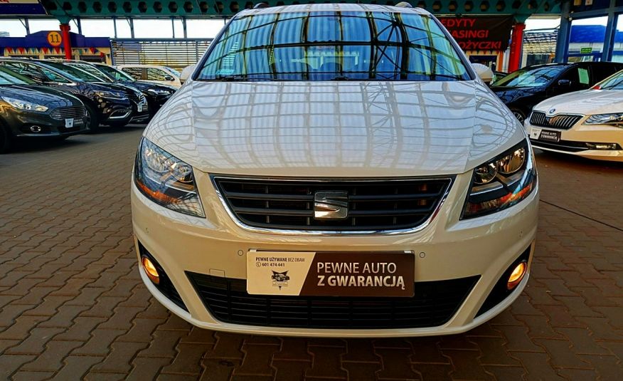 Seat Alhambra 3 Lata GWARANCJA I-wł Kraj Bezwypadkowy 7-OSÓB 150KM STYLE FV23% 4x2 zdjęcie 