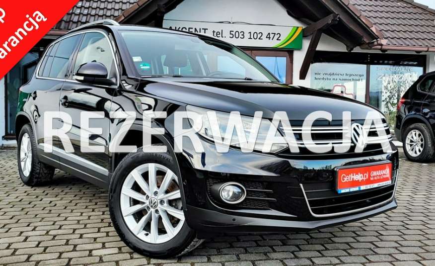 Volkswagen Tiguan 4x4 + CR + bezwypadkowy + pełny serwis + rok gwarancji GetHelp zdjęcie 