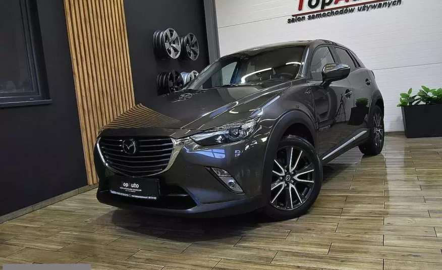 Mazda CX-3 2.0i xenon asystent pasa GWARANCJA bezwypadkowa PERFEKCYJNA film zdjęcie 