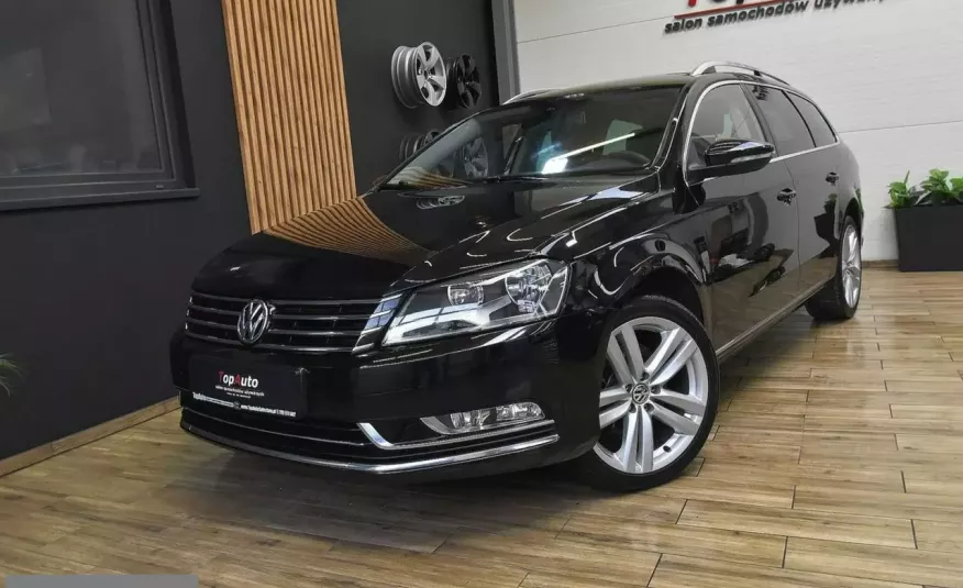 Volkswagen Passat 2.0 TDI skóra manual HIGLINE bezwypadkowy GWARANCJA zdjęcie 