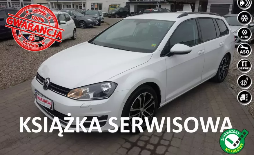 Volkswagen Golf 1.6TDI 105KM Klimatronic Alu Asystent Parkowania Gwarancja Książka Ser zdjęcie 