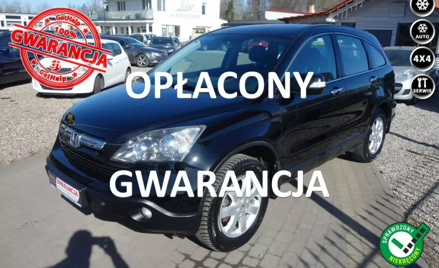 Honda CR-V 2.0 150KM Klimatronic Alufelgi Książka Serwis Zamiana Gwarancja zdjęcie 