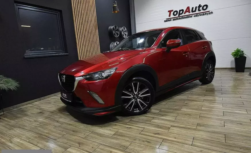 Mazda CX-3 2.0i NAVI perfekcyjna 63000km gwarancja BEZWYPAKOWA film zdjęcie 