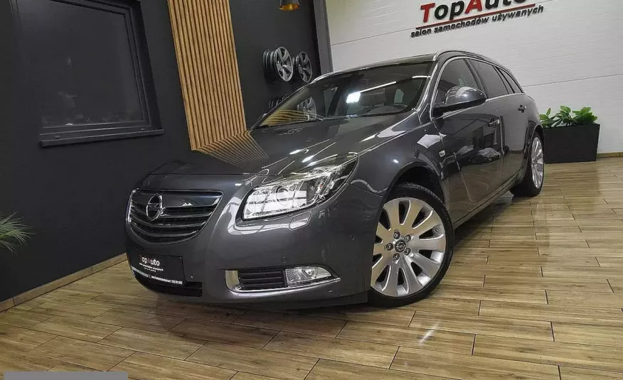 Opel Insignia 2.0 T 220KM manual bezwypadkowa skóra PANORAMA gwarancja zdjęcie 