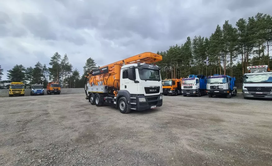 MAN WUKO KROLL KOMBI DO CZYSZCZENIA KANAŁÓW asenizacyjny separator beczka odpady czyszczenie zdjęcie 3