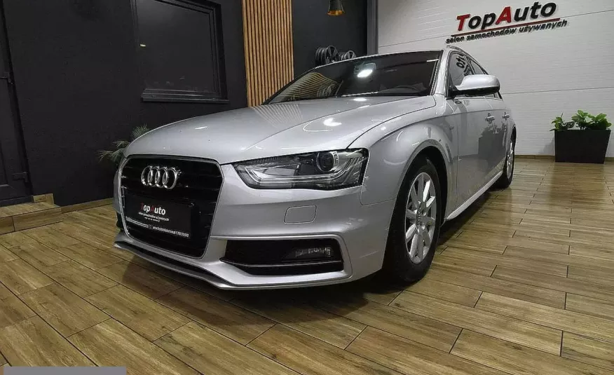 Audi A4 2.0 TDI SLINE automat lift XENON NAVI bezwypadkowa GWARANCJA zdjęcie 