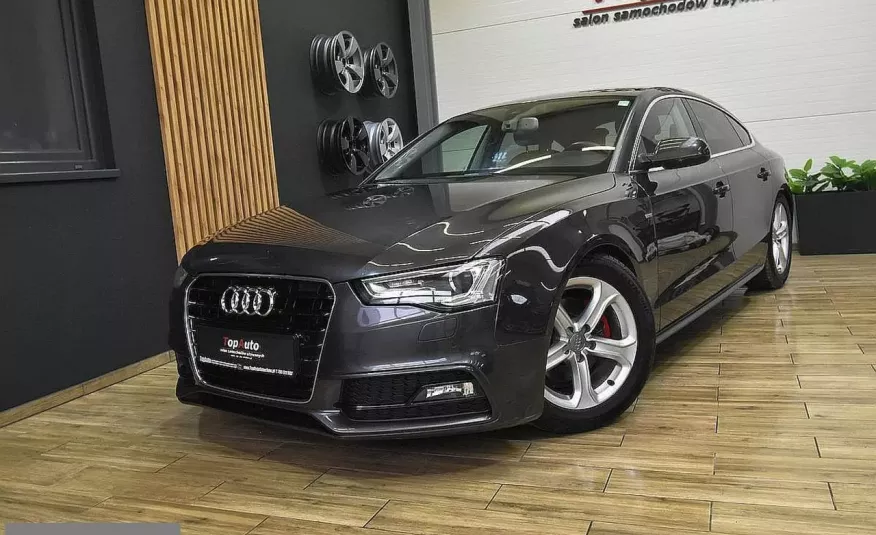 Audi A5 2.0 TDI Sline LIFT NAVI manual bezwypadkowa GWARANCJA/nowy rozrząd zdjęcie 