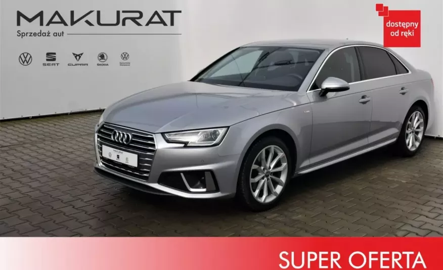 Audi A4 Vat 23%, P.salon, Klima 3 strefy, Nawigacja, Tempomat, Czujniki parkow zdjęcie 