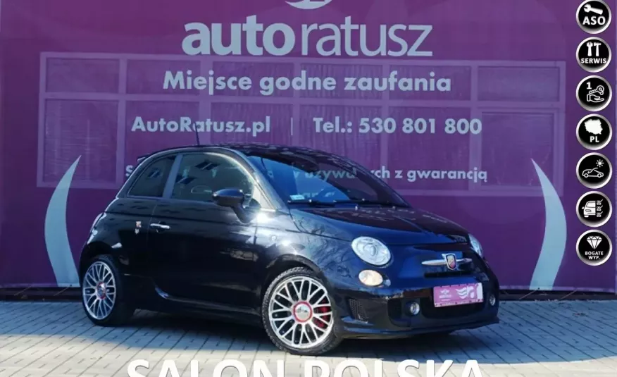 Fiat 500 ABARTH 595 -140 KM - Sal. Polska /Oryg. lakier/ / Serwis ASO zdjęcie 