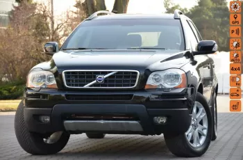 Volvo XC 90 Czarne Opłacone 2.4D5 185KM Lift Navi Xenon Skóra 7-os