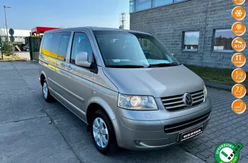 Volkswagen Multivan 2.5tdi 130KM stolik lóżko Webasto 7os.5 drzwi 1 r.gwarancji zamiana