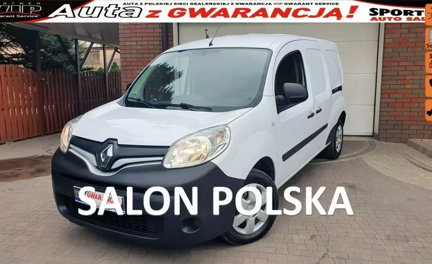 Renault Kangoo MAXI L2, 2x Drzwi boczne, TYLKO 138 tys km, , Salon PL , I WŁ, F.vat23%, zdjęcie 