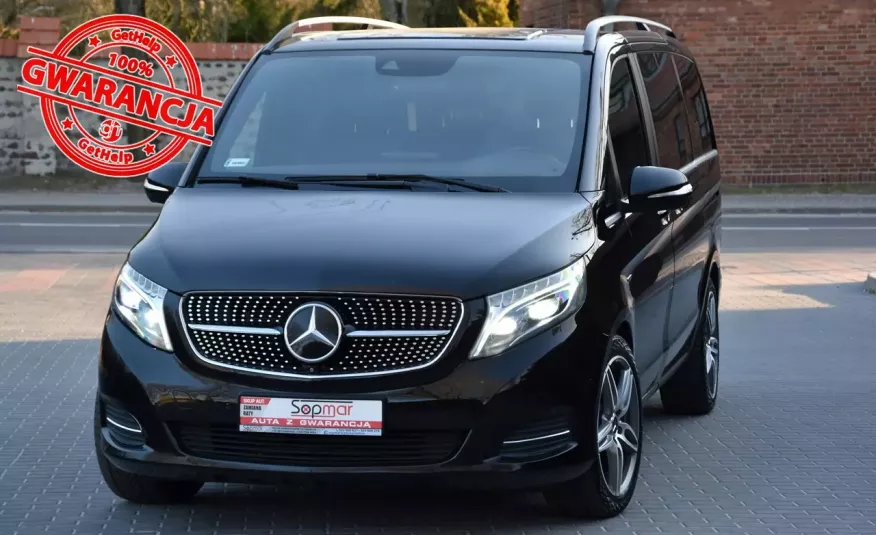 Mercedes V 250 V250d AMG 2014r. Long BiX LED 6os el klapa i drzwi NAVI kamera360 zdjęcie 