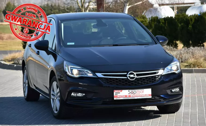 Opel Astra K 1.4T 125KM 2019r. SALON LED NAVi AndoidAUTO 19tkm Jak NOWA zdjęcie 