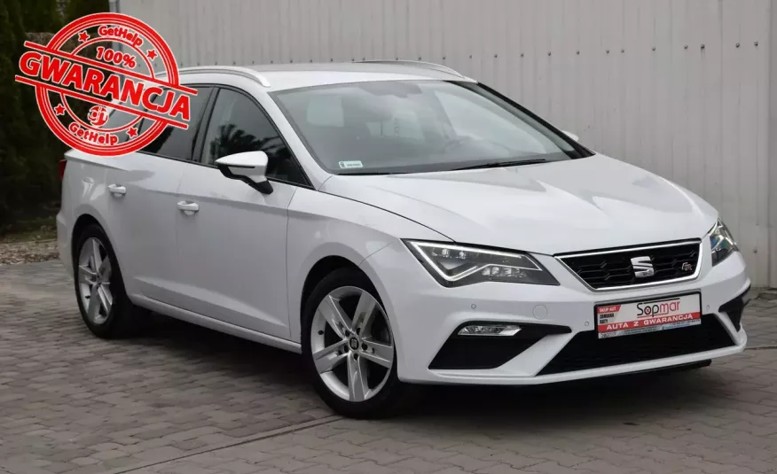 Seat Leon FR 1.4TSi 125KM 2018r. SALON Skóra NAVi Kamera FullLED Climatronic PDC zdjęcie 