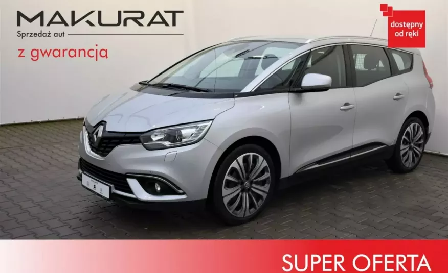 Renault Grand Scenic Vat 23%, Klimatyzacja, Podgrzew.fotele, Nawigacja, Tempomat, Bluetooth zdjęcie 