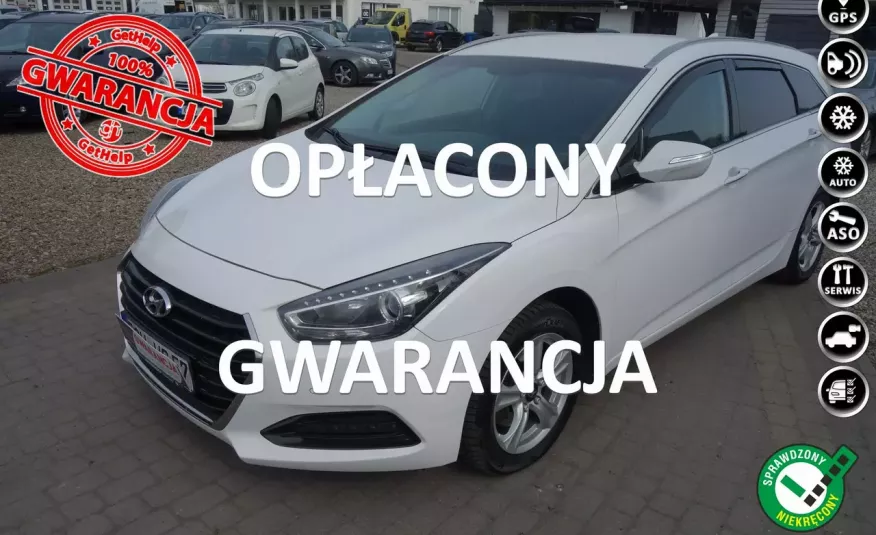 Hyundai i40 1.7CRDI 141KM Navi Kamera Alu Podgrzewana kierownica Zamiana Książka zdjęcie 