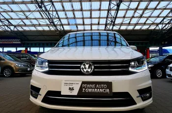 Volkswagen Caddy 3 Lata GWARANCJA 1wł Kraj Bezwypadkowy 2.0TDI 150KM DSG Highline FV23% 4x2