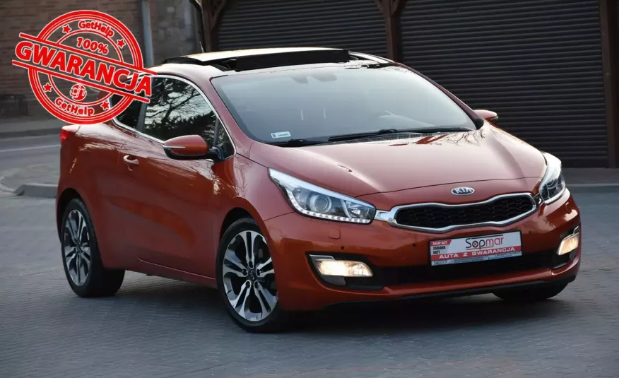 Kia Pro_cee'd 1.6GDi 135KM 2013r. Climatronic NAVi Kamera LED Panorama zdjęcie 