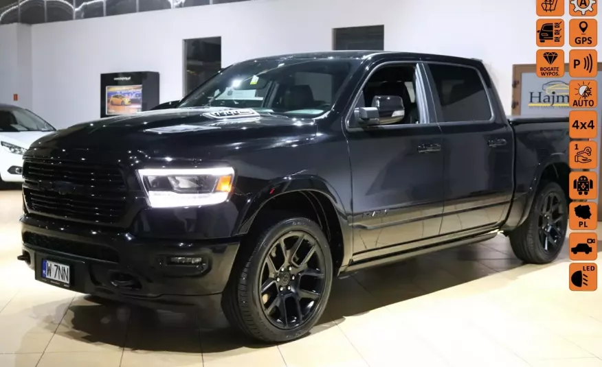 1500 5.7 Crew Cab Limited Laramie Night Faktura VAT Salon PL zdjęcie 