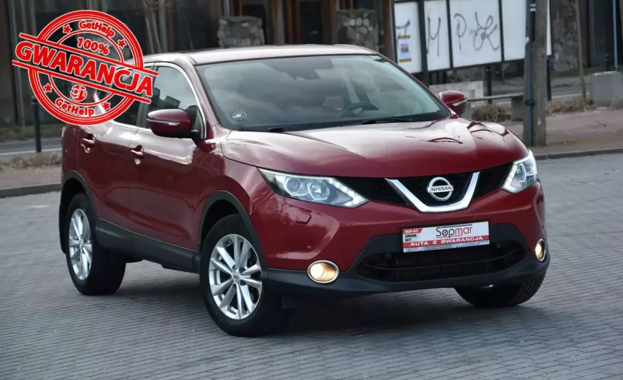Nissan Qashqai 1.2DiG-T 116KM Manual 2014r. 2WD Climatronic Alufelgi HAK LED 2xPDC zdjęcie 