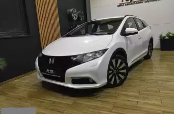 Honda Civic 1.8 LED PIĘKNA kamera KOMBI serwisowana bezwypadkowa GWARANCJA 