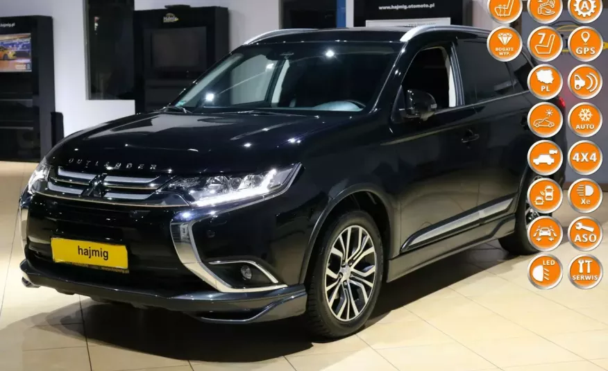 Mitsubishi Outlander DID Instyle Navi 4WD automat, Gwarancja x 5, salon PL, fv VAT 23 zdjęcie 