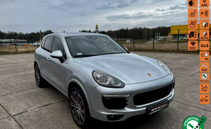 Porsche Cayenne 3.0tdi 55tyskm Navi Ledy xenon el.klapa zamiana gwarancjia 1r zdjęcie 