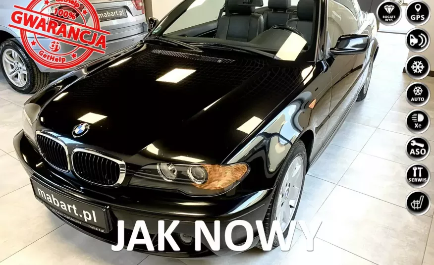 BMW 320 318Ci 2.0 143KM Kabriolet Face Lift Alu SPORT Skóry Manual Z Niemiec zdjęcie 