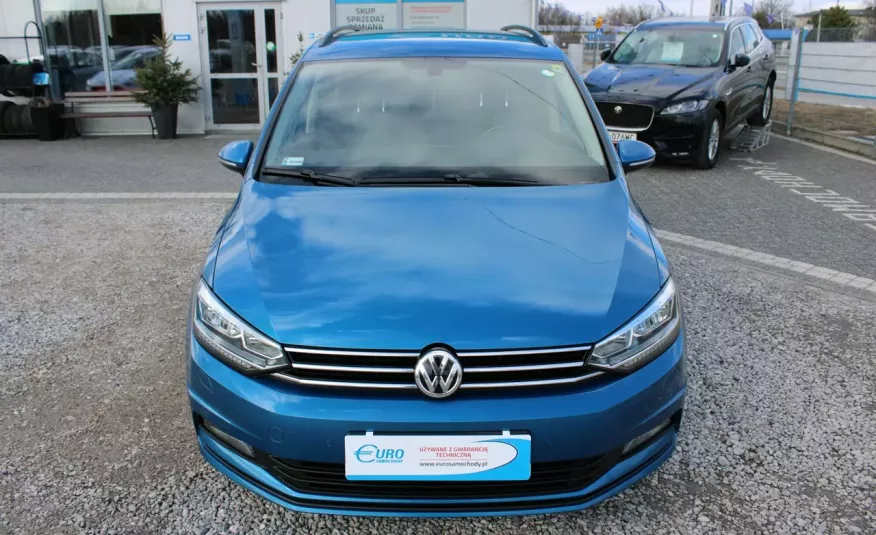 Volkswagen Touran F-Vat, Gwarancja, Salon Polska, I-właściciel, Comfortline, Czujnki Parkowan zdjęcie 