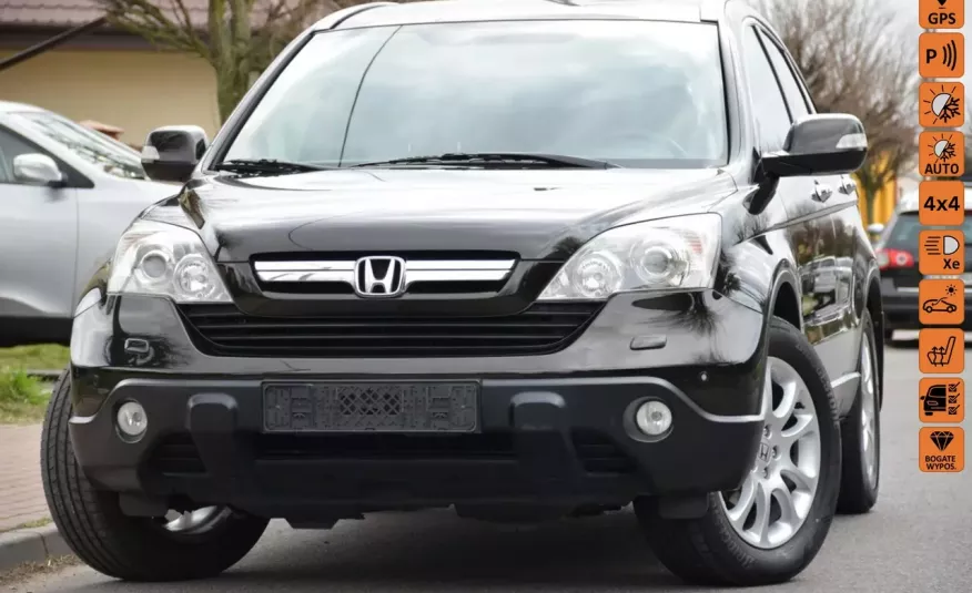 Honda CR-V Opłacona 2.0i 150KM Panorama Xenon Grz.fotele Skóra Navi Gwara zdjęcie 