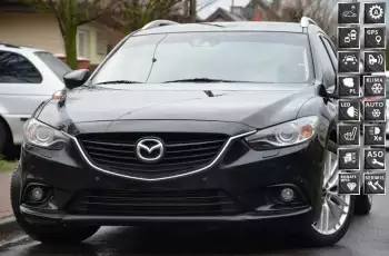 Mazda 6 Opłacona 2.2D 175KM LED Serwis BOSE Grz.fotele Navi Bi-Xenon