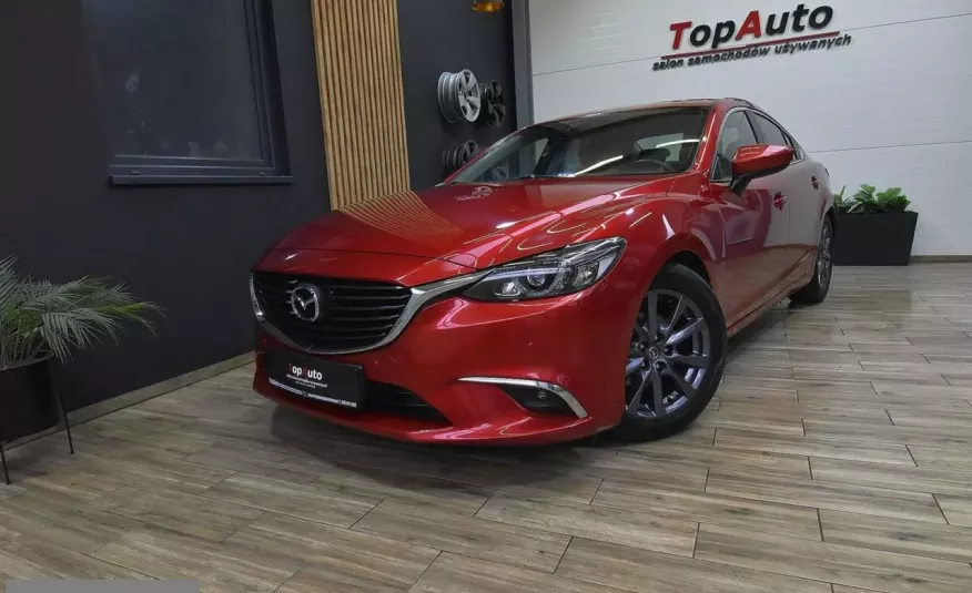 Mazda 6 2.0 165 km navi SKYACTIVE G NAVI bezwypadkowa gwarancja PERFEKCYJNA zdjęcie 