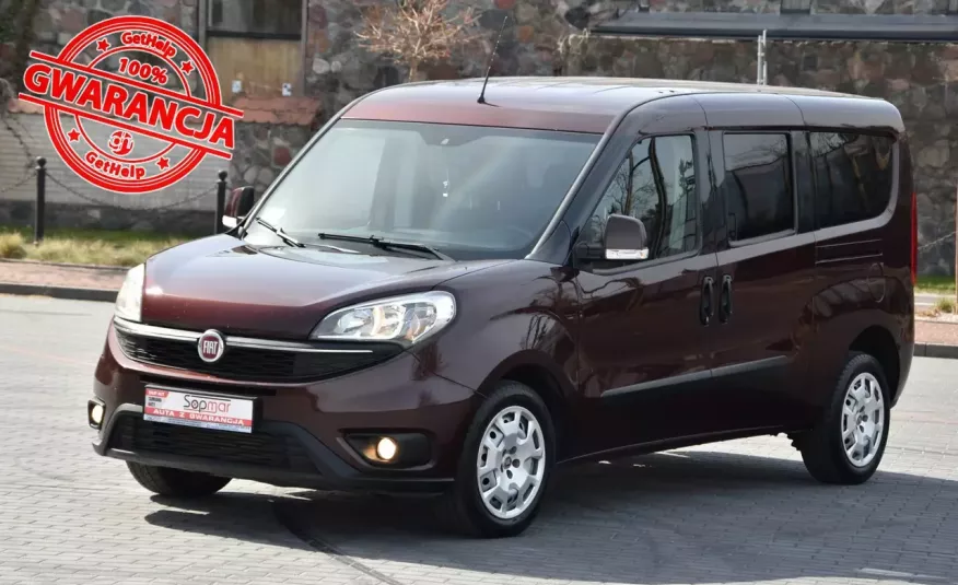 Fiat Doblo MAXI 1.6 Multijet 105KM 2015r. 5-os Salon PL Klima Polecam zdjęcie 