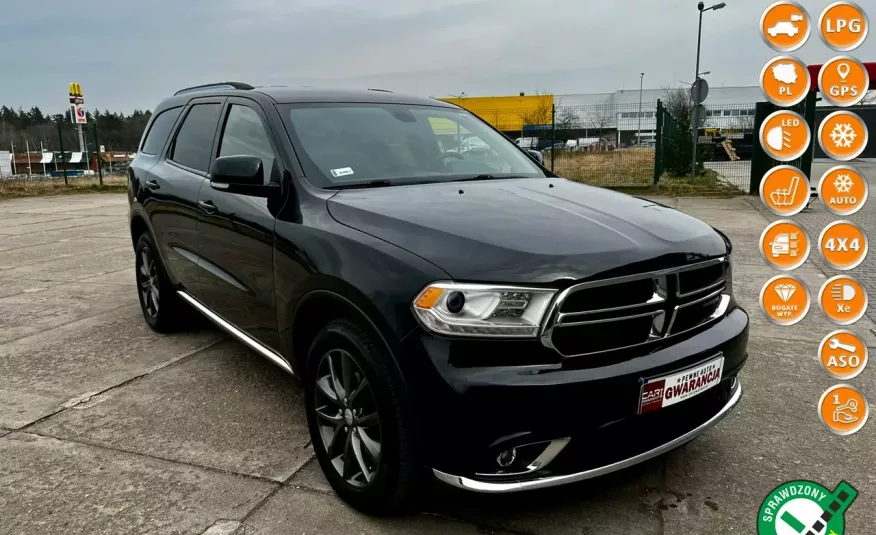 Dodge Durango 3.6v6+gaz nowy limited lift skóry ledy 7.os. xenon 4x4 1r.gwara. zamia zdjęcie 