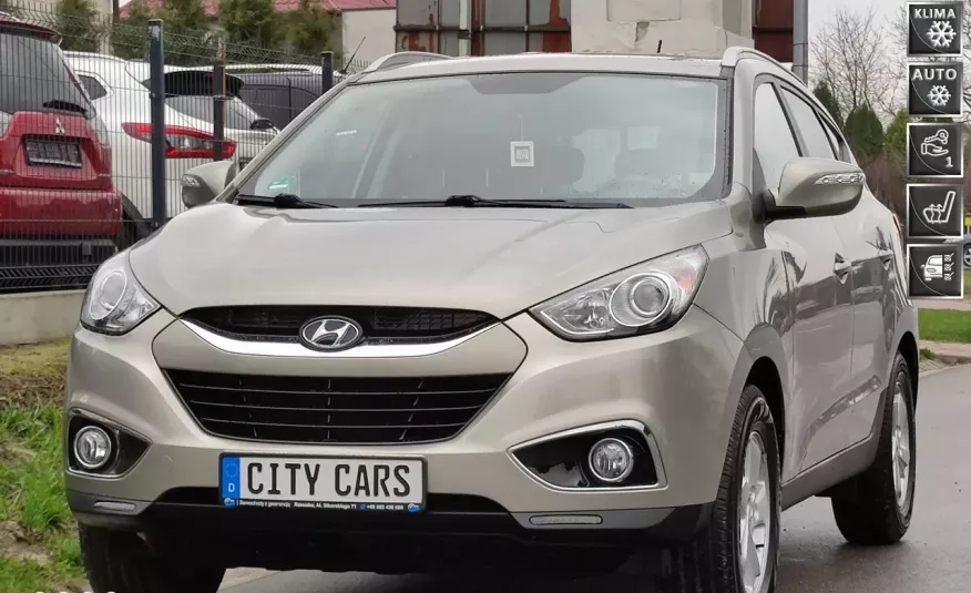 Hyundai ix35 2.0 B 163 KM Jedyne 86 tys. km Grzany Fotel x4 Klima z Niemiec zdjęcie 