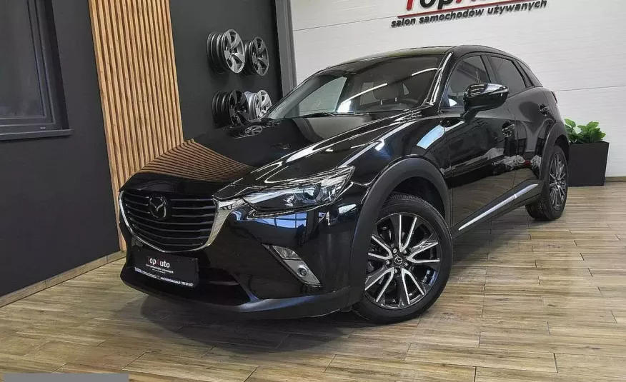 Mazda CX-3 2.0i NAVI 4X4 150KM perfekcyjna 46000km gwarancja BEZWYPAKOWA film zdjęcie 