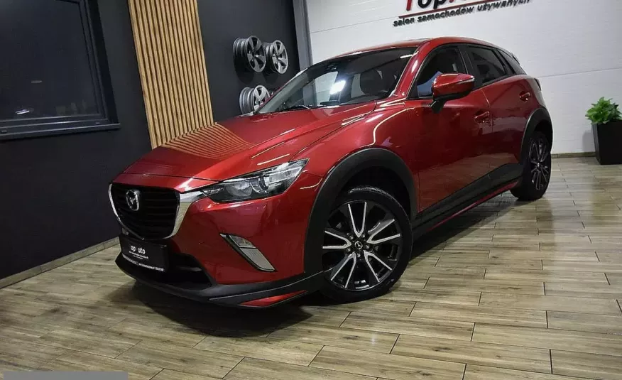 Mazda CX-3 2.0i NAVI perfekcyjna 63000km gwarancja BEZWYPAKOWA film zdjęcie 