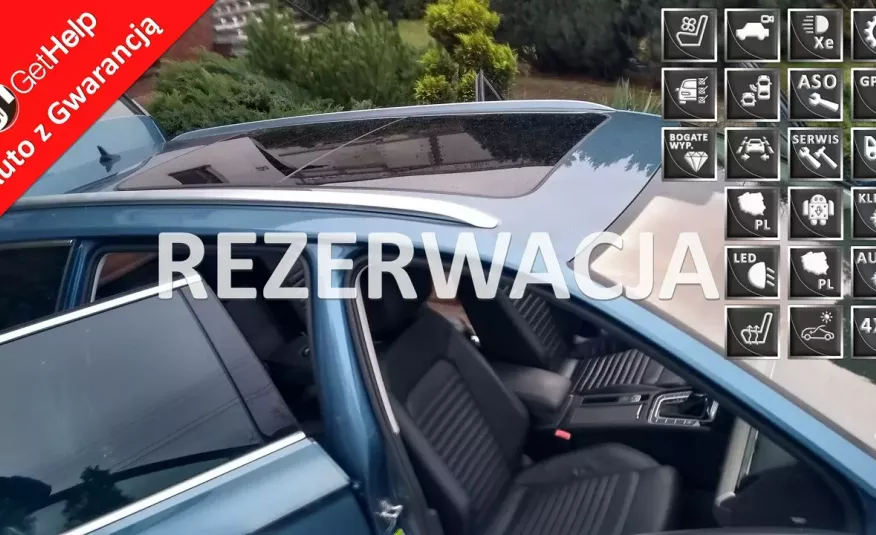 Volkswagen Passat Rezerwacja 280 KM 4x4 DSG Salon PL Panorama Dach Virtual Cocpit Kamery zdjęcie 